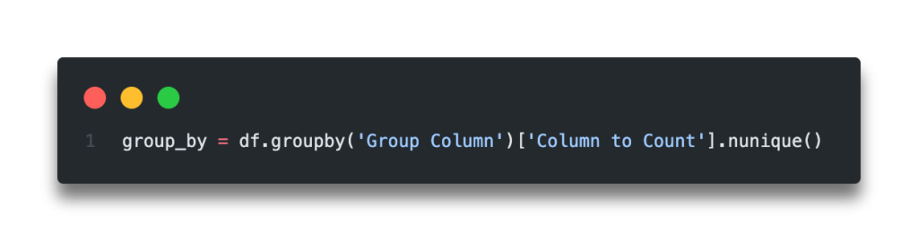 Quick Answer - Pandas Count Unique Values in a Group By