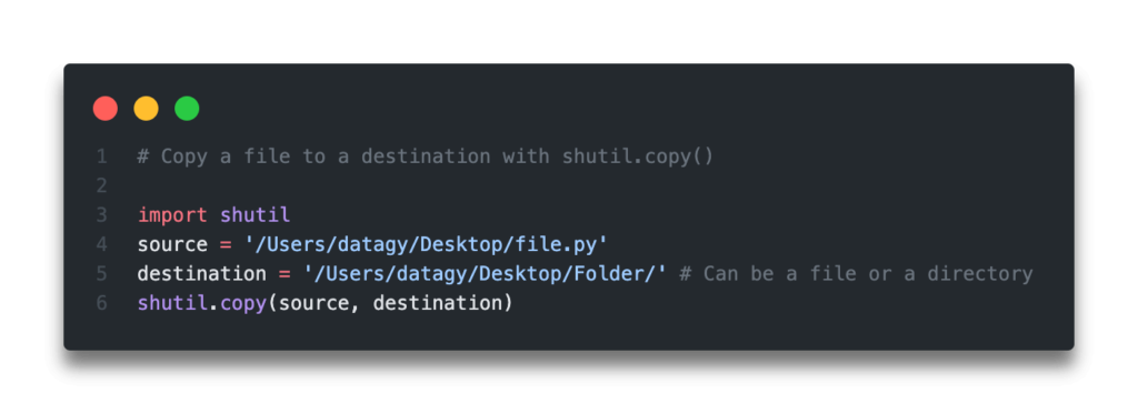 Quick Answer - Python Copy File