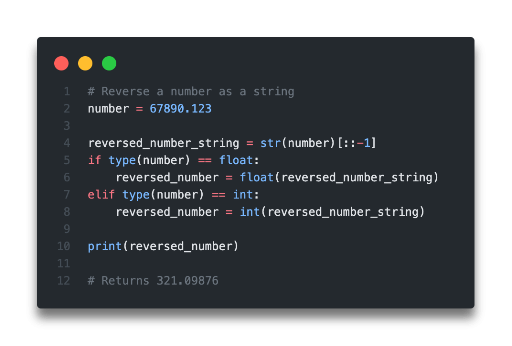 Quick Answer - Python Reverse a Number