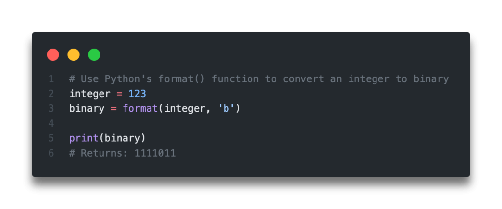 Quick Answer - Python int to binary Convert Integer to Binary