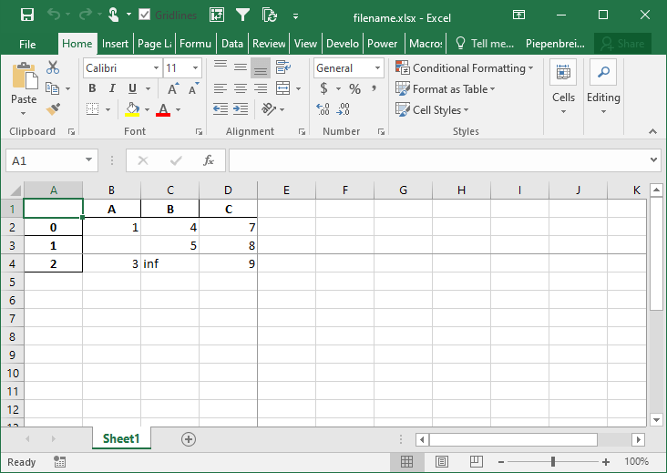 11 - Saving Pandas DataFrame to Excel with frozen panes