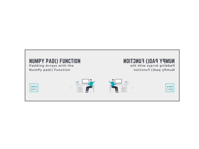 Mirroring an image using the np.pad() Function