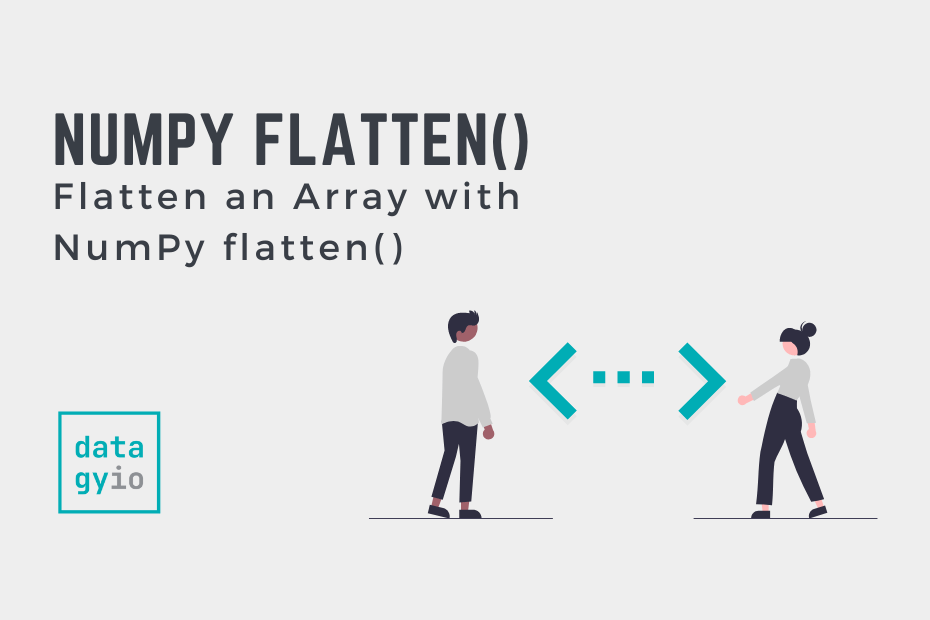 Flatten an Array with NumPy flatten cover image